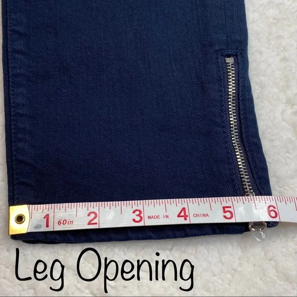 💕HP💕 NWOT Kate Spade Live Colorfully Ankle Zip Skinny Jeans
Size 28 6/Small - Picture 11 of 14